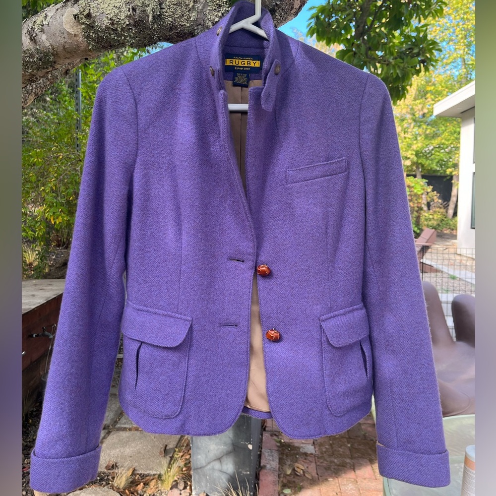 Rugby by Ralph Lauren wool blazer size 8 (fits like size 6)
